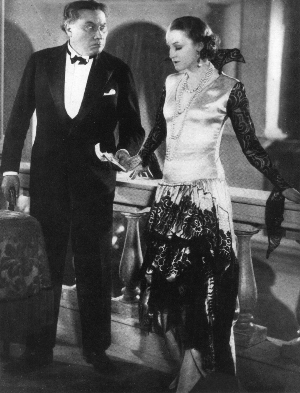 Brigitte Helm i Paul Wegener w Alraune autorstwa Unbekannt