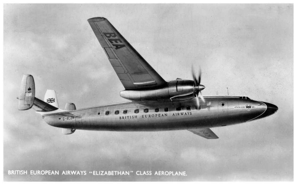 Samolot klasy elżbietańskiej British European Airways, XX wiek autorstwa Unbekannt