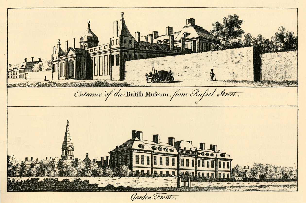 Muzeum Brytyjskie, c1753-1810, 1925. autorstwa Unbekannt