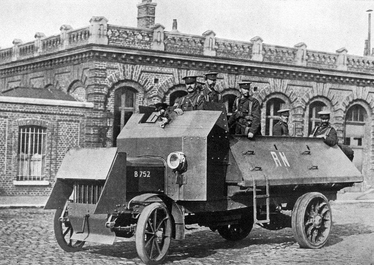 Brytyjski pojazd pancerny, I wojna światowa, 1914-1918, c1920 autorstwa Unbekannt