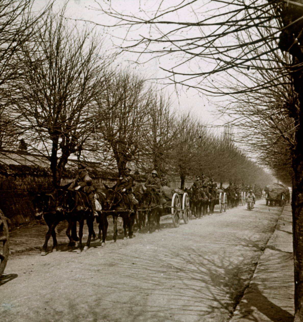 Armia brytyjska, Blérancourt, północna Francja, c1914-c1918 autorstwa Unbekannt