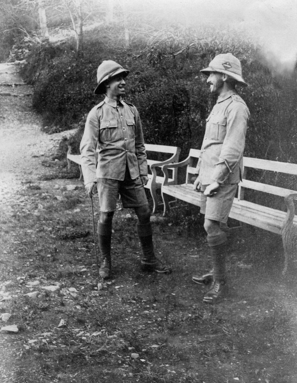 Brytyjscy żołnierze, Chakrata, Indie, 1917 autorstwa Unbekannt