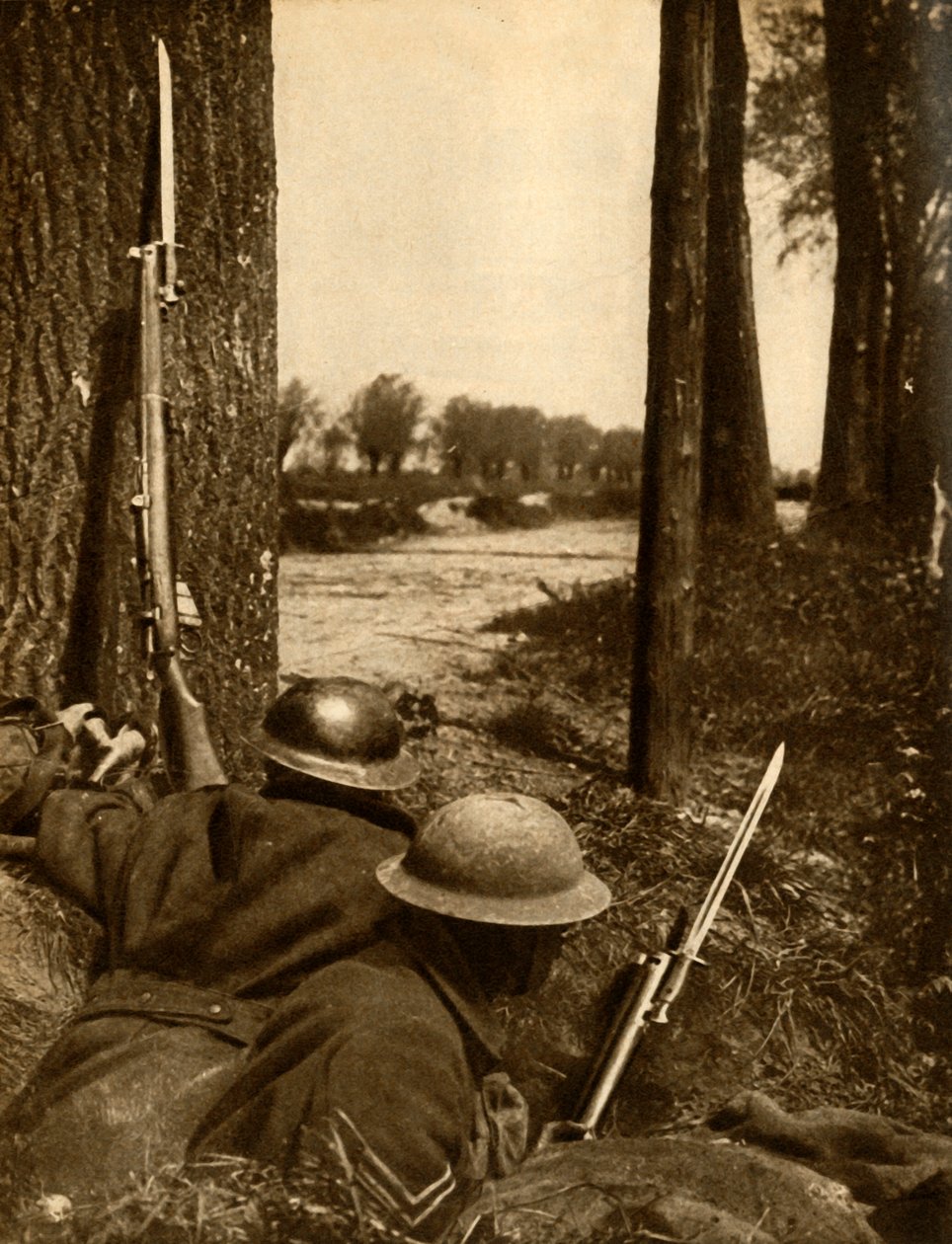 Wojska brytyjskie na froncie, Francja, I wojna światowa, 1914-1918, 1933. autorstwa Unbekannt