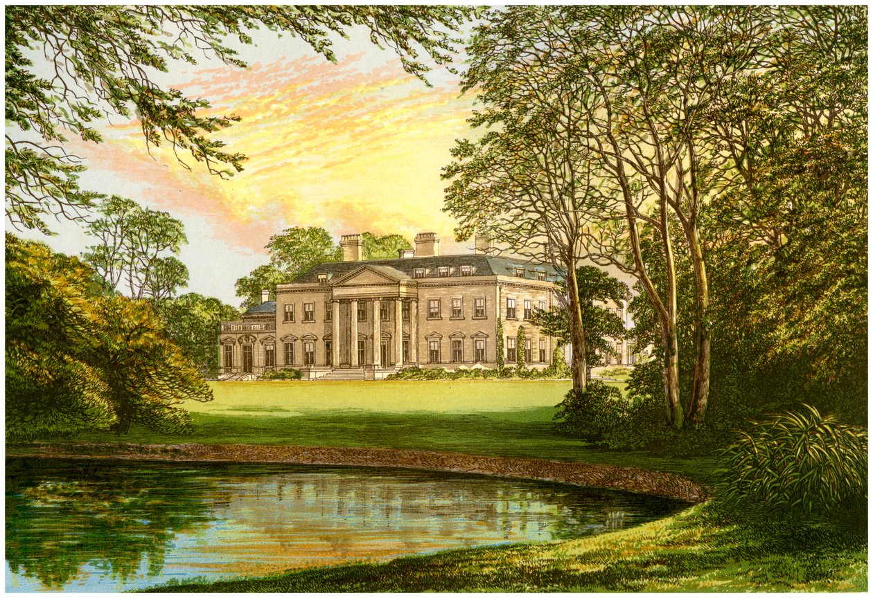 Broadlands, Hampshire, dom rodziny Cowper-Temple, ok. 1880 autorstwa Unbekannt
