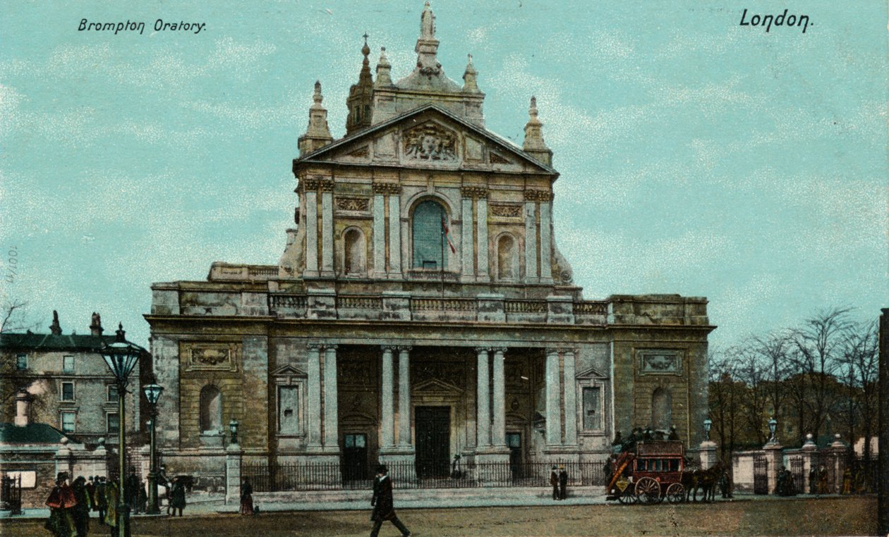 Oratorium Brompton, Londyn, ok. 1910. autorstwa Unbekannt