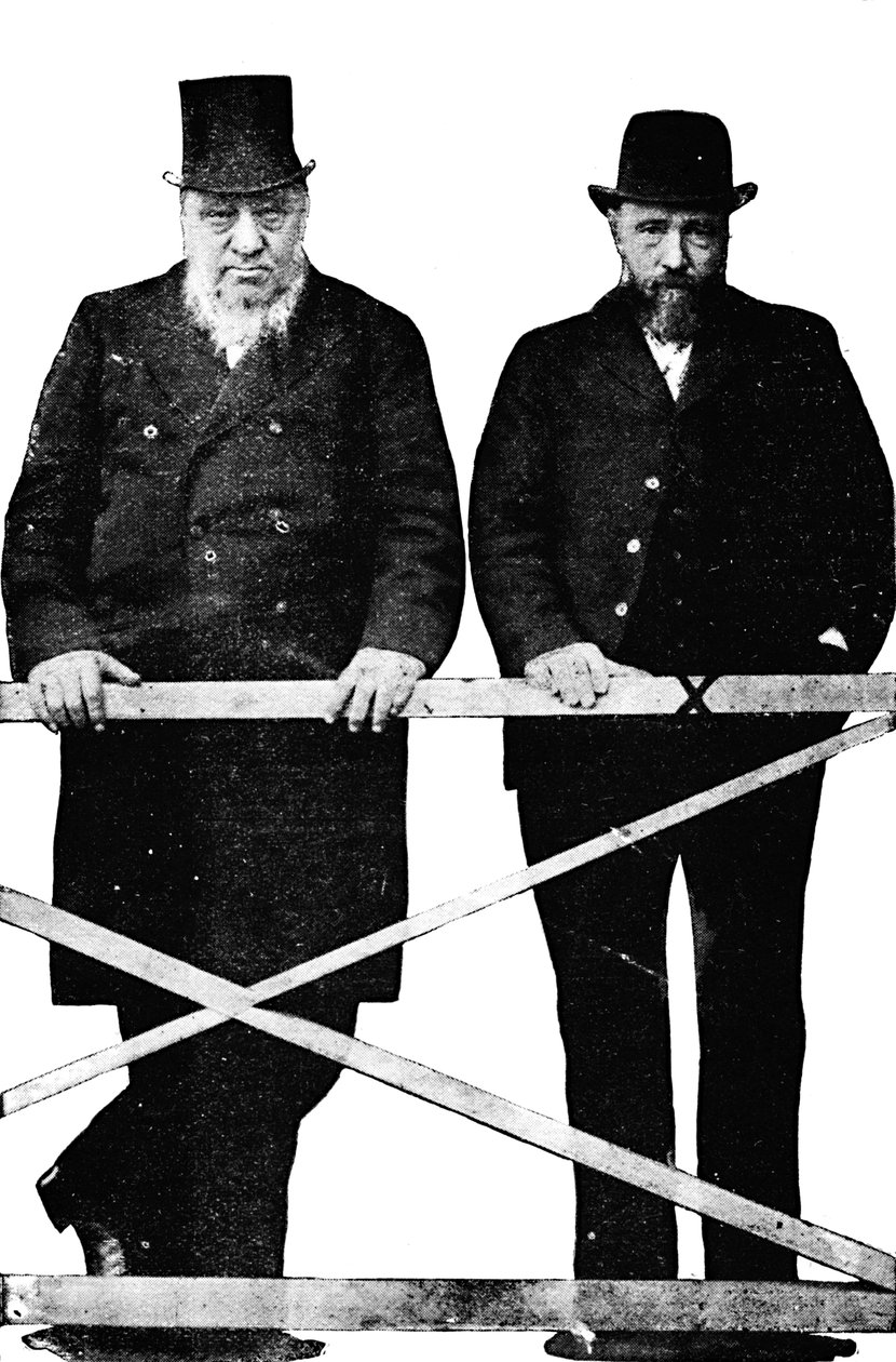 Brat Burowie w barze, 1900 autorstwa Unbekannt