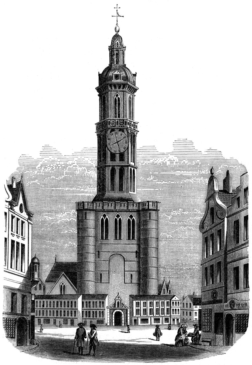 Ratusz w Brukseli, XVII w. 1849 autorstwa Unbekannt