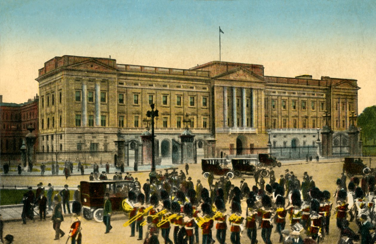 Pałac Buckingham, Londyn, ok. 1915. autorstwa Unbekannt
