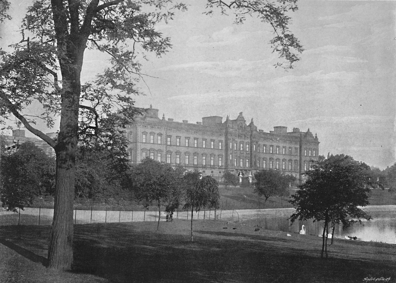 Pałac Buckingham, ok. 1896 r. autorstwa Unbekannt