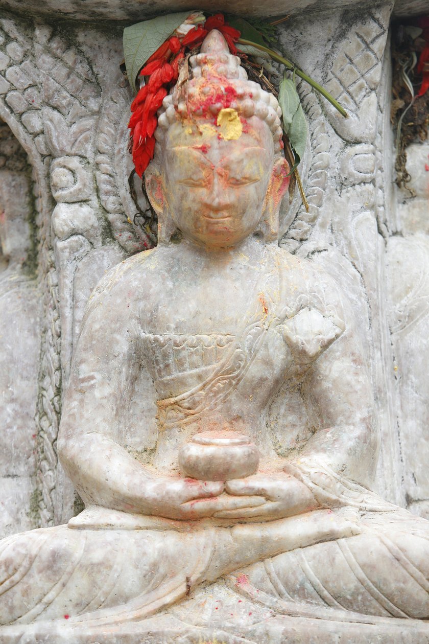 Budda medytacji, Kirtipur, Nepal autorstwa Unbekannt
