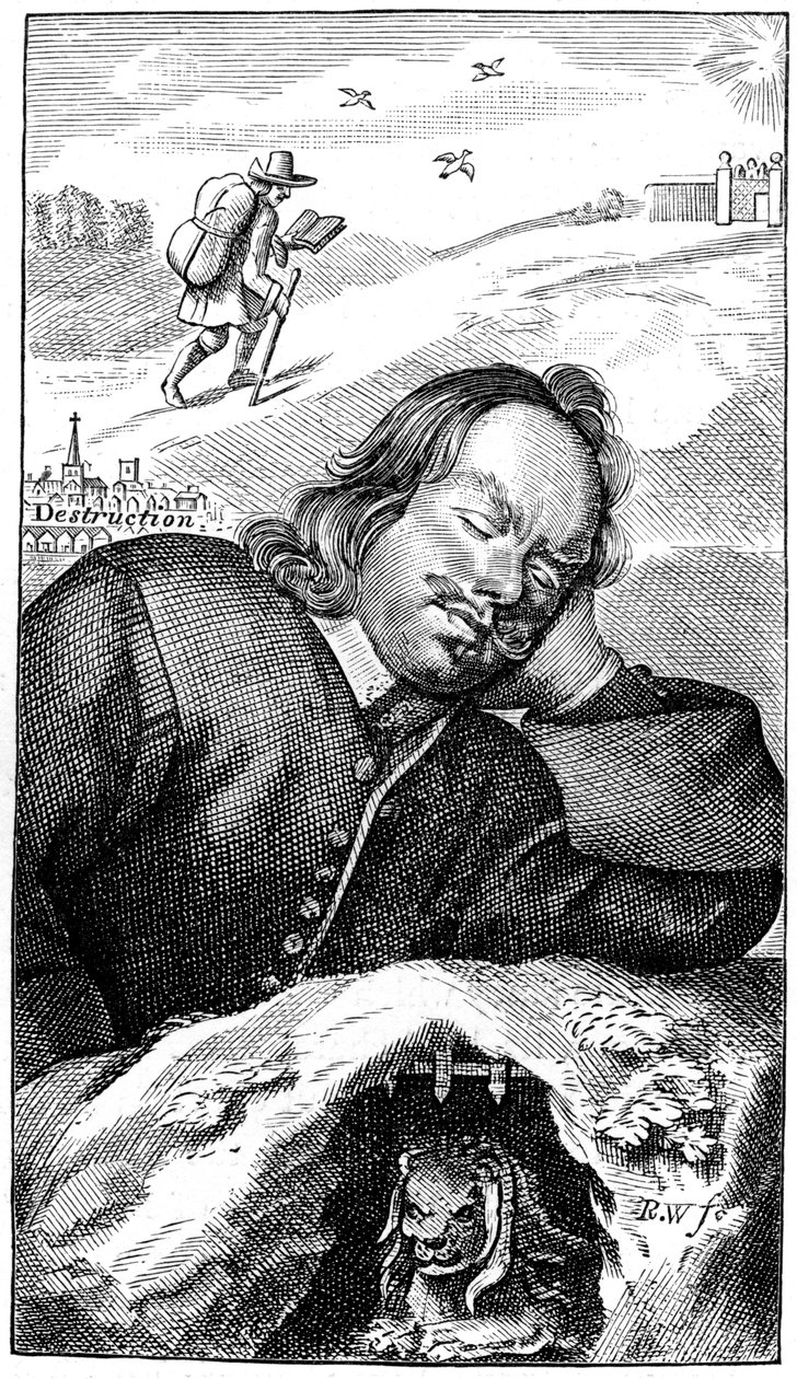 Sen Bunyana, 1680, 1893 autorstwa Unbekannt