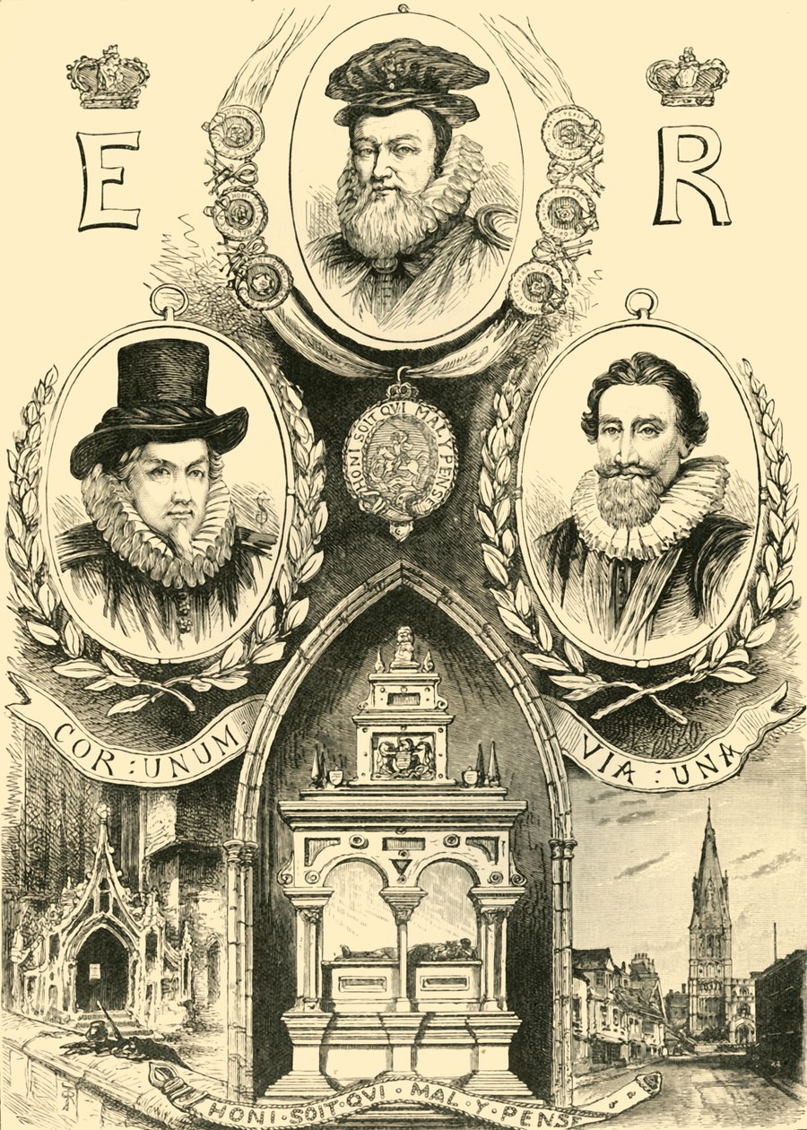 Portrety Burghley, 1898. autorstwa Unbekannt