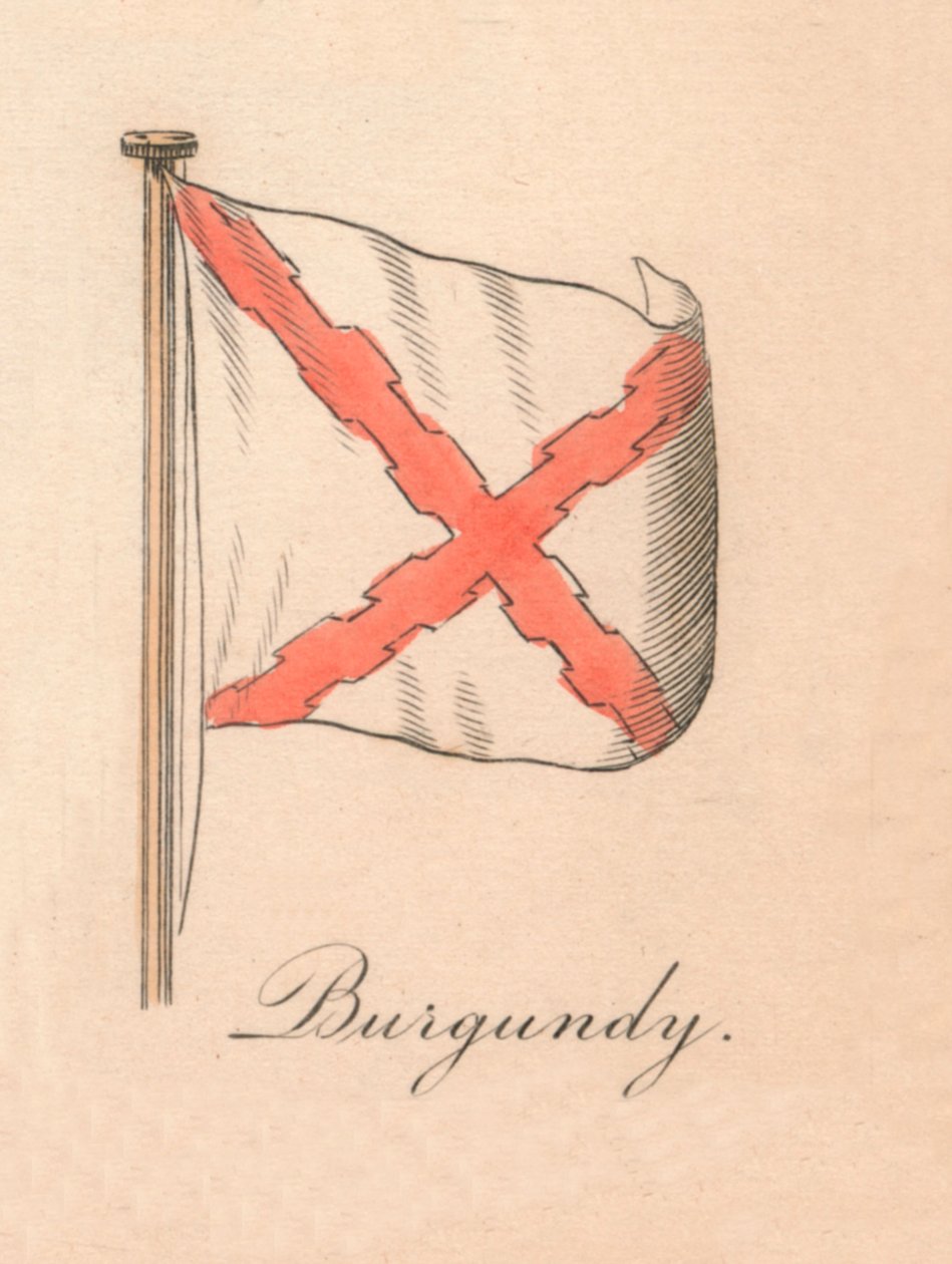 Burgundia, 1838 autorstwa Unbekannt