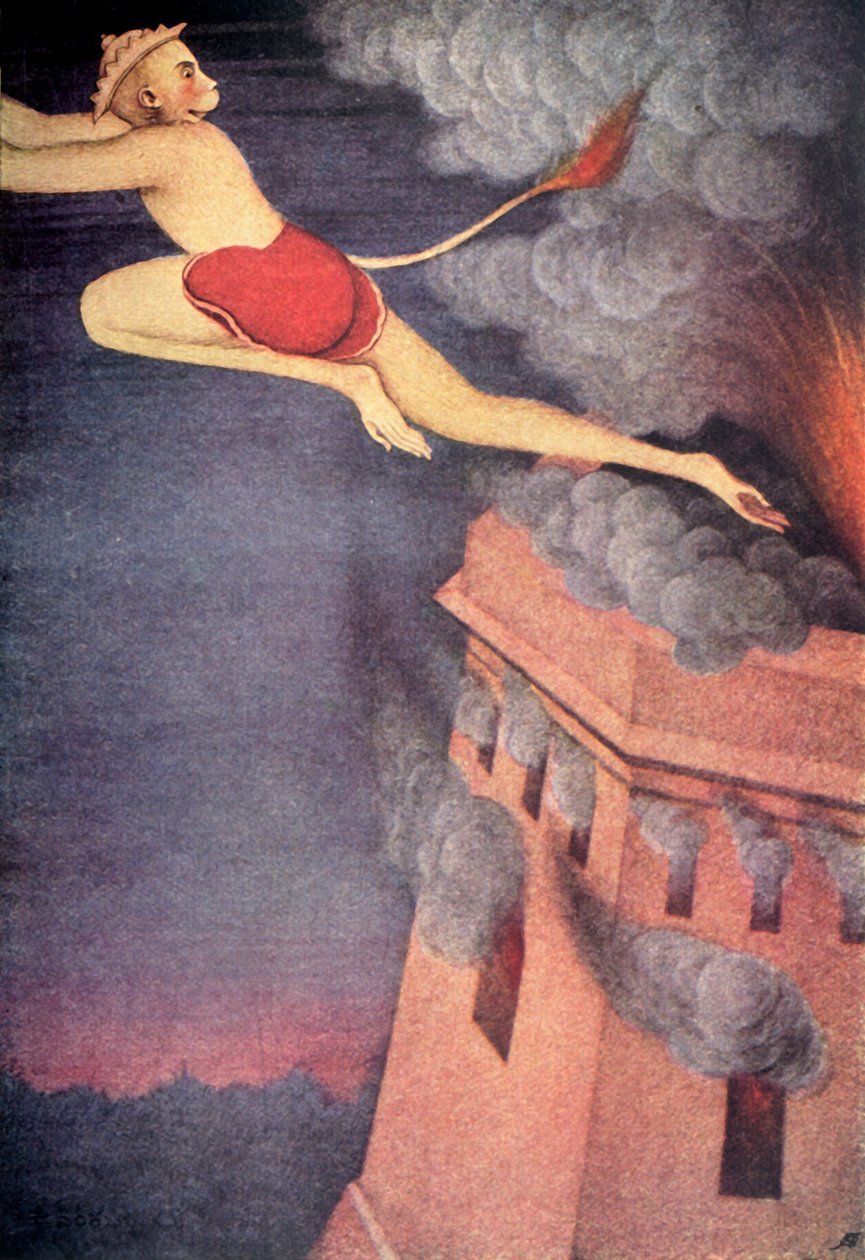 „Spalanie Lanki”, 1920. autorstwa Unbekannt