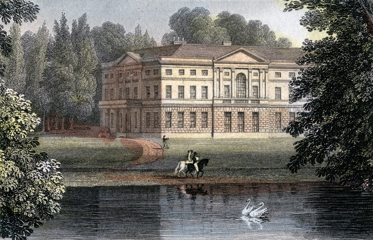 Busbridge, niedaleko Godalming, Surrey, ok. 1830 r. autorstwa Unbekannt