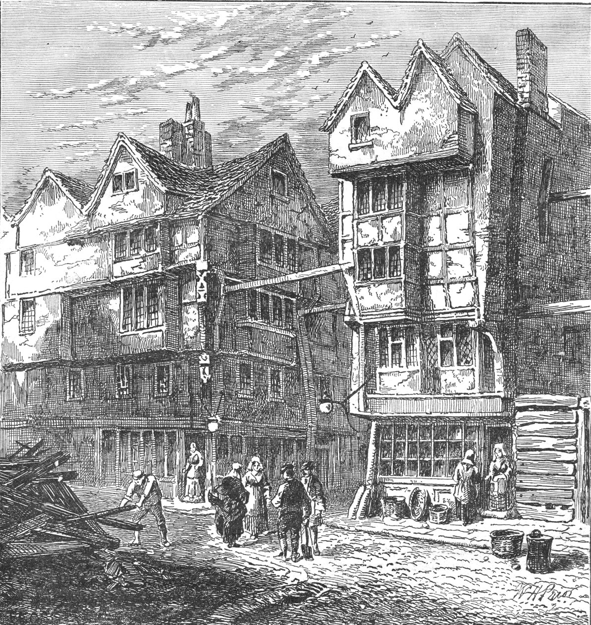 Wiersz rzeźników, 1800 1897 autorstwa Unbekannt