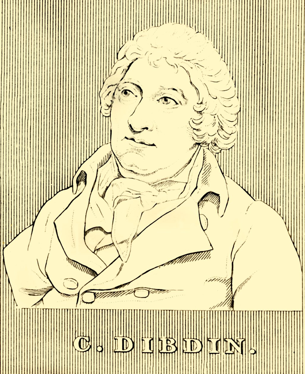 C. Dibdin, ok. 1745-1814, 1830. autorstwa Unbekannt