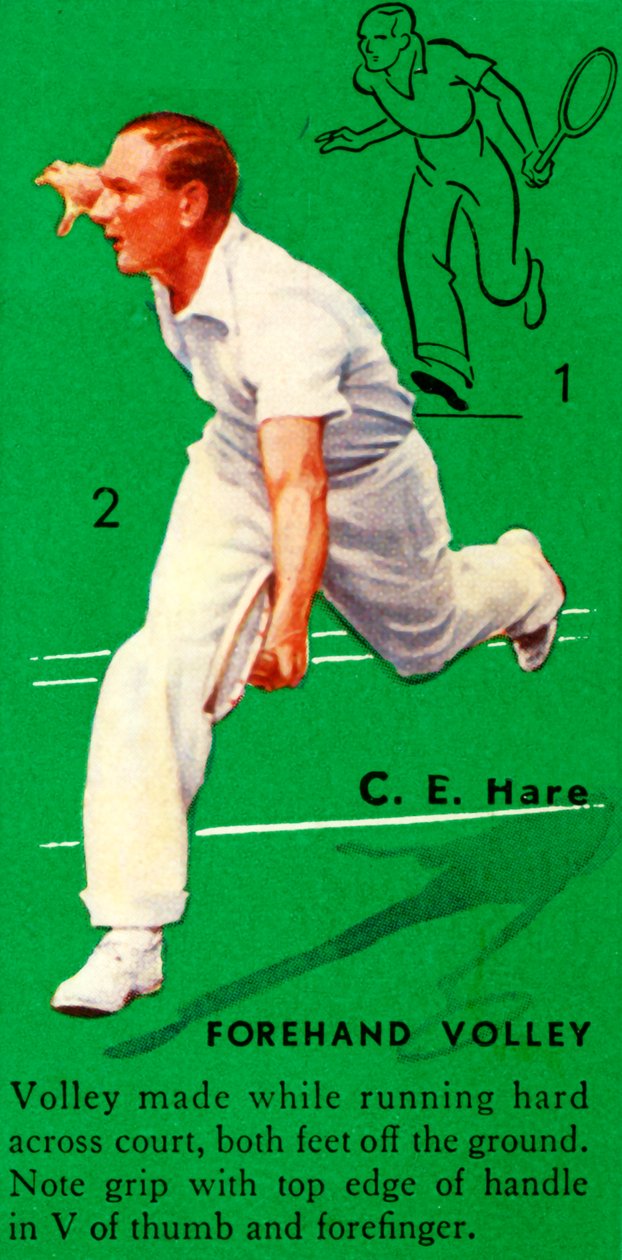 C. E. Hare - salwa forhendowa, c1935. autorstwa Unbekannt
