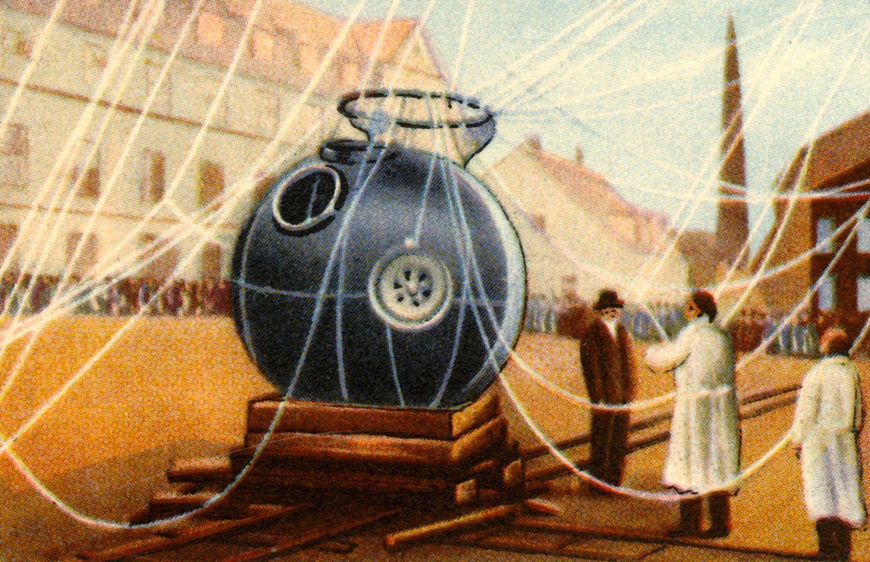 Balon do badania wysokości Kabina Piccards, 1931, 1932. autorstwa Unbekannt