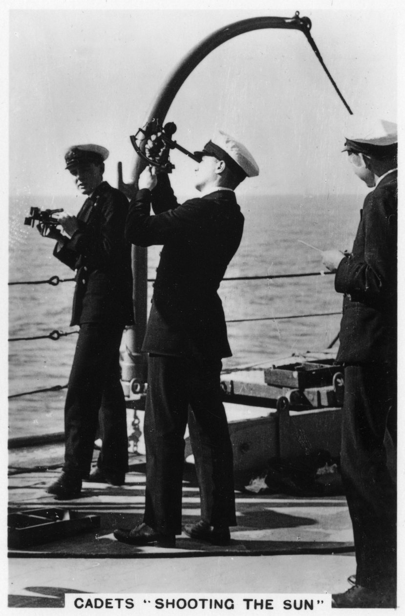 Kadeci strzelający do słońca, Royal Navy College, 1937 autorstwa Unbekannt