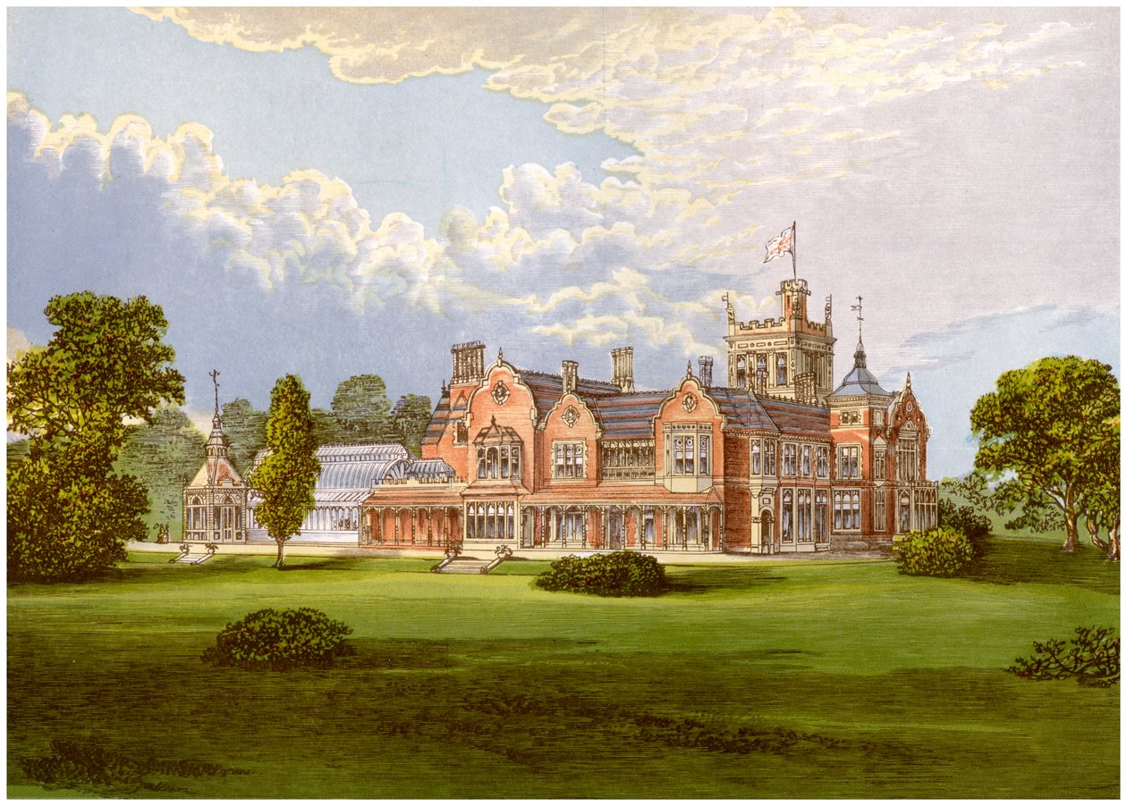 Caen Wood Towers, Middlesex, dom rodziny Reckitt, ok. 1880 autorstwa Unbekannt
