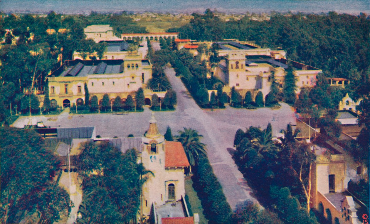 Cafe of the World i Casa del Rey Moro, ok. 1935 autorstwa Unbekannt