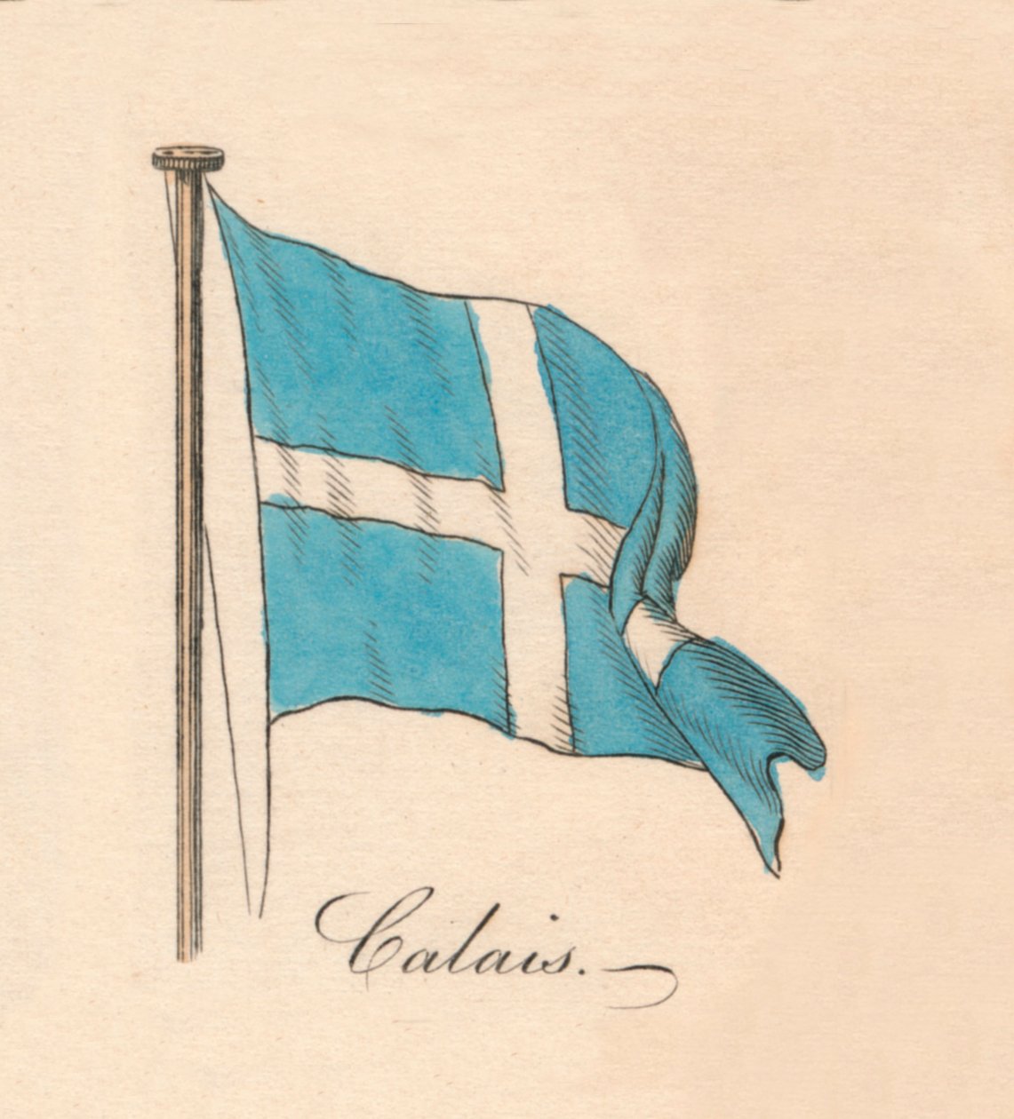 Calais, 1838 autorstwa Unbekannt