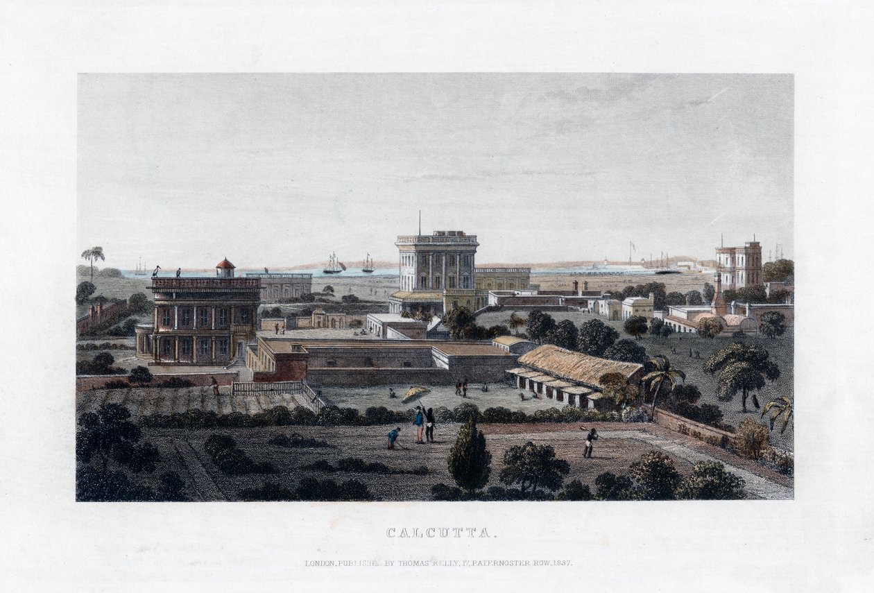 Kalkuta, Indie, 1837 autorstwa Unbekannt