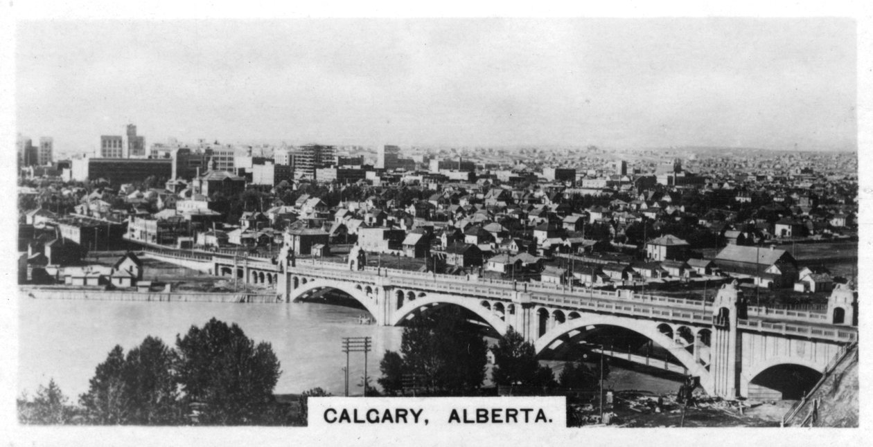Calgary, Alberta, Kanada, ok. 1920 r. autorstwa Unbekannt