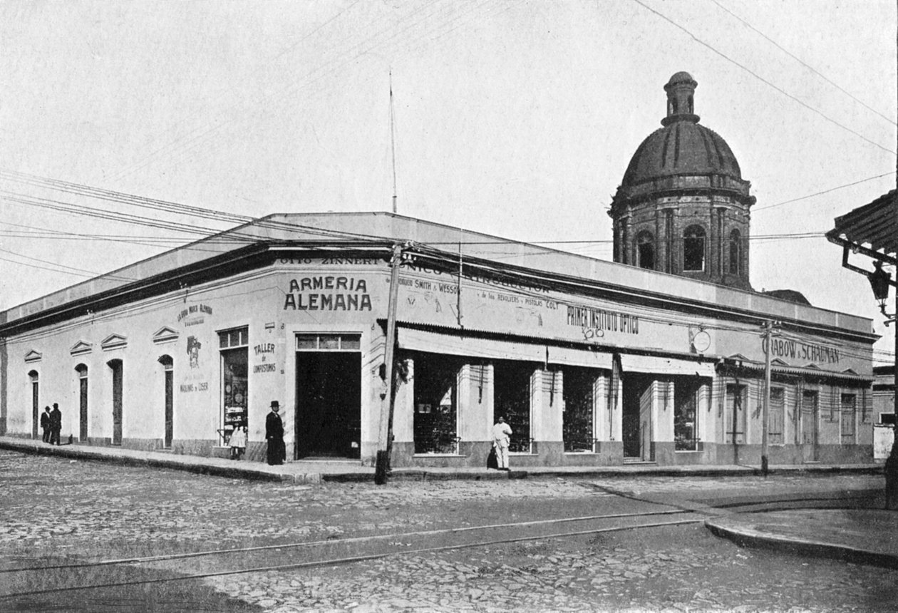 Palmas Street, Asuncion, Paragwaj, 1911 autorstwa Unbekannt