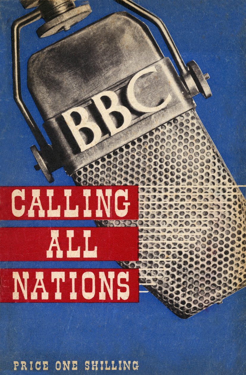 Przednia okładka Calling All Nations, 1942. autorstwa Unbekannt
