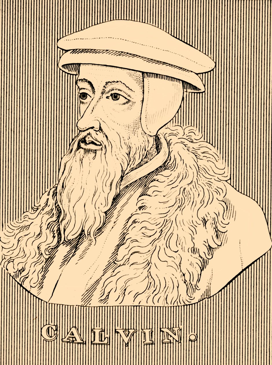 Kalwin, 1509-1564, 1830. autorstwa Unbekannt