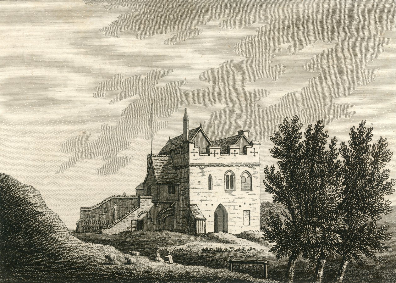 Zamek w Cambridge, 1783. autorstwa Unbekannt