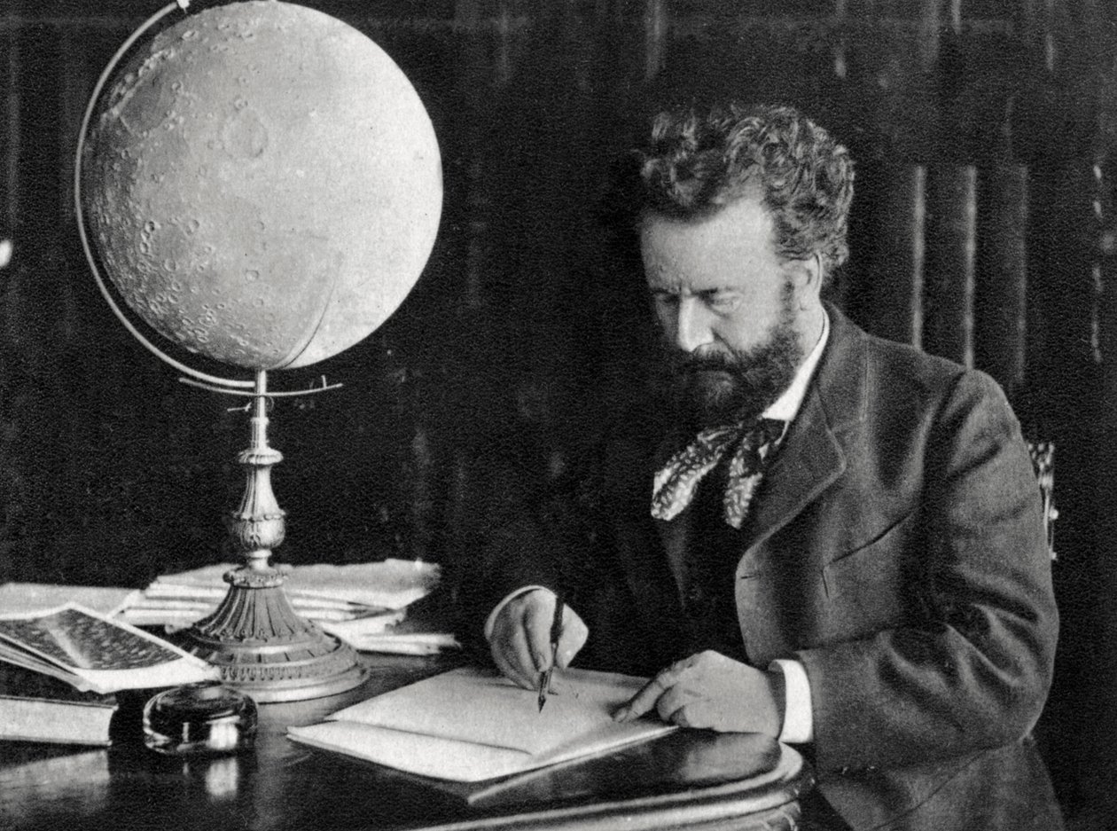 Camille Flammarion, francuski astronom i autor, 1890 autorstwa Unbekannt