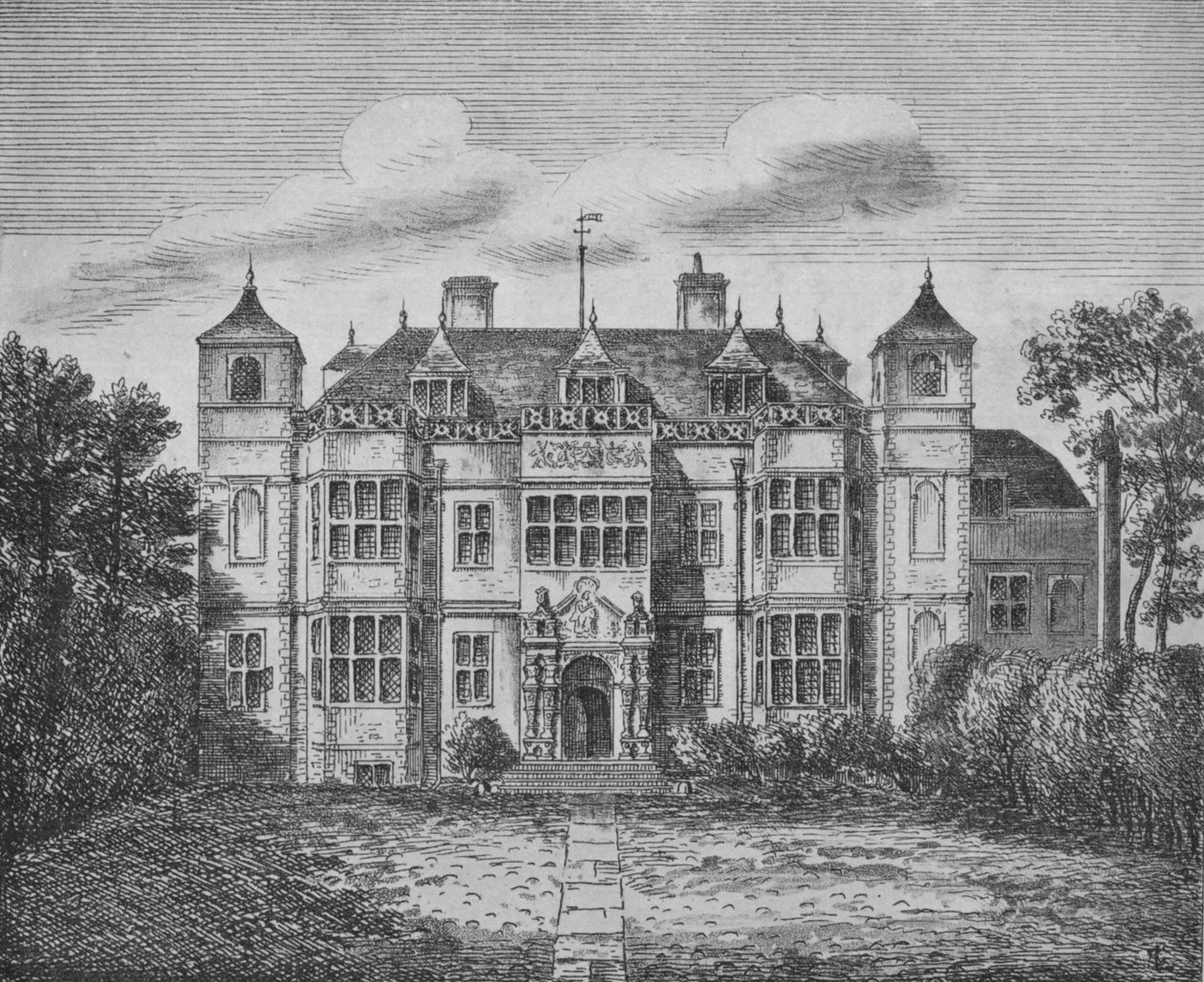 Campden House, Kensington, ok. 1900 1911 autorstwa Unbekannt