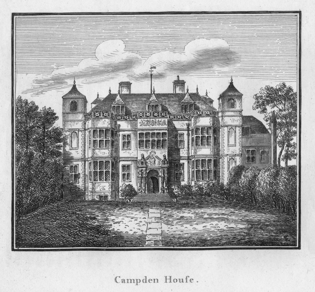 Dom Campdena, ok.1792 autorstwa Unbekannt