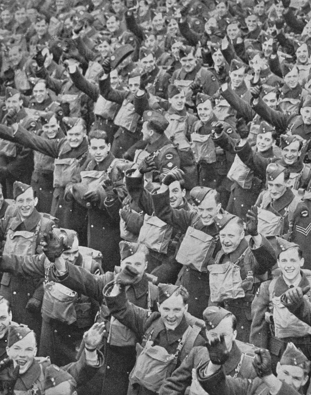 Przylot kanadyjskich lotników, 1939, 1940 autorstwa Unbekannt