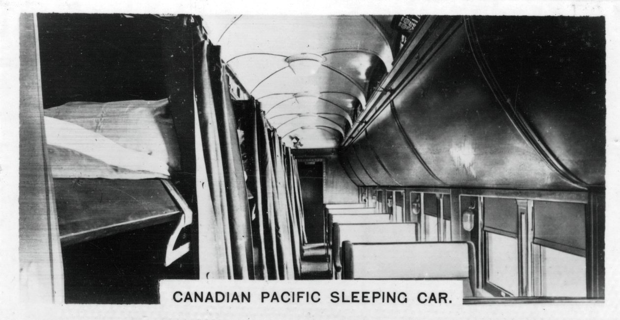 Wagon sypialny Canadian Pacific, Kanada, ok. 1920 r. autorstwa Unbekannt
