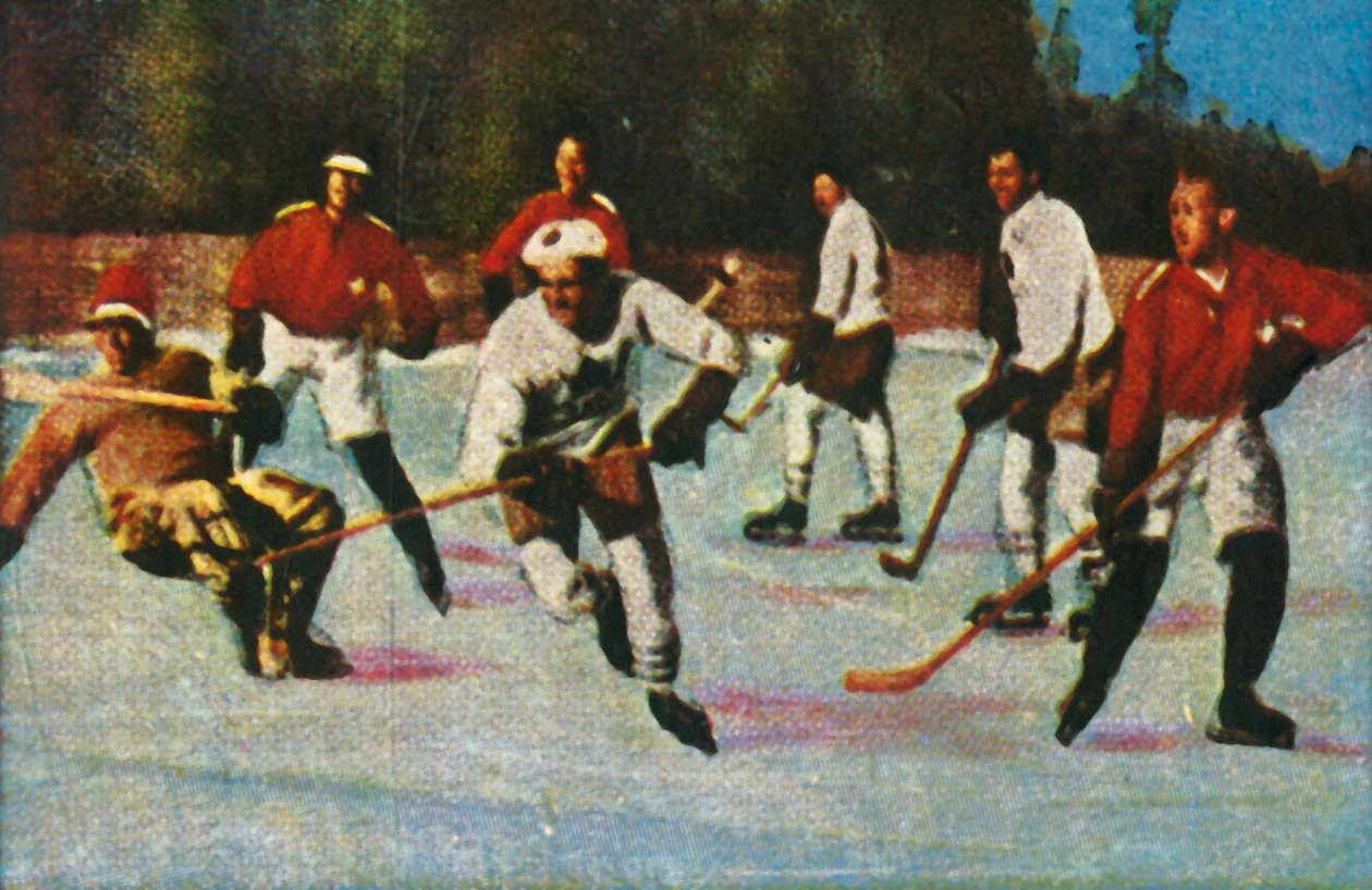 Kanadyjska drużyna hokeja na lodzie, 1928. autorstwa Unbekannt
