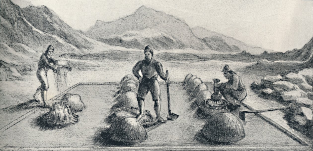 Cancha De Beneficiar, czyli sposób połączenia złota i srebra, c1826, 1911 autorstwa Unbekannt