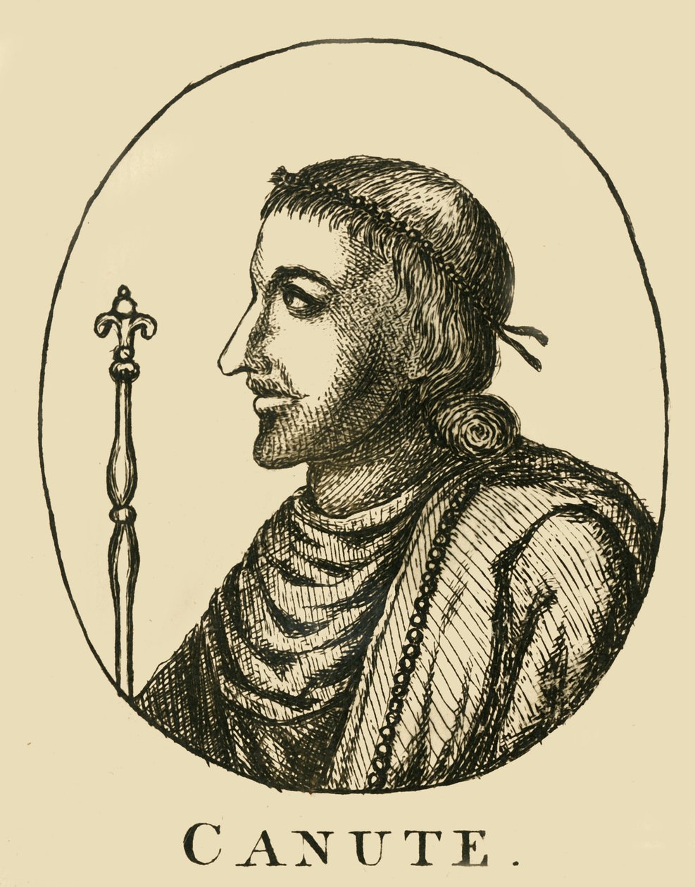 Kanut, XVIII wiek. autorstwa Unbekannt