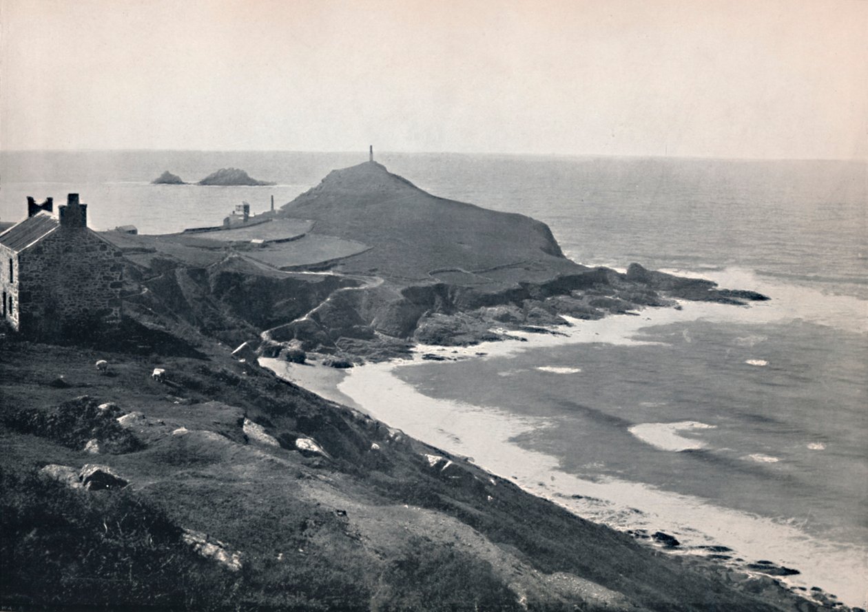 Cape Cornwall - Samotne miejsce, 1895 autorstwa Unbekannt