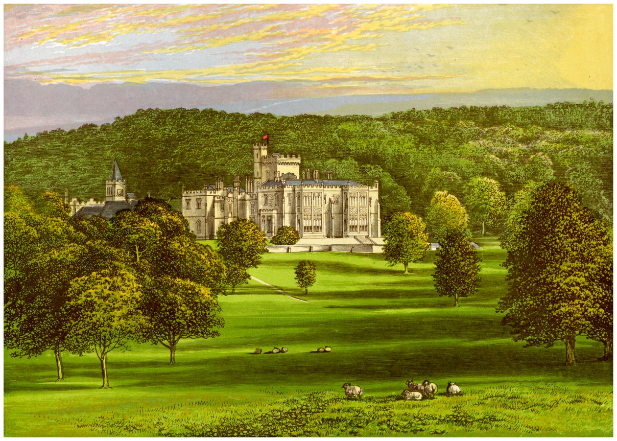 Capernwray, Lancashire, dom rodziny Marton, ok. 1880 autorstwa Unbekannt