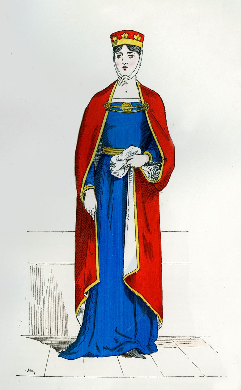 Kapetynka szlachcianka, c1180-1190 1882-1884 autorstwa Unbekannt