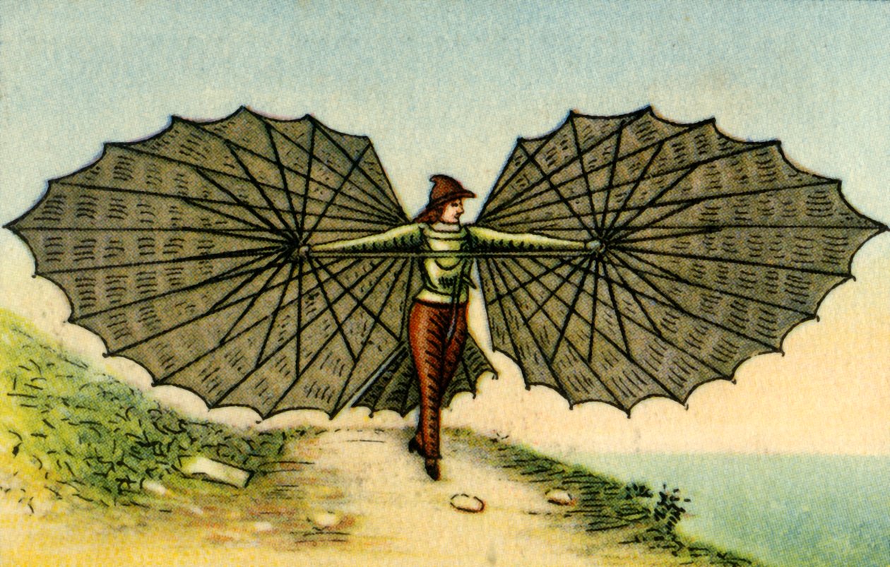 Maszyna latająca Caprettis, 1877, 1932. autorstwa Unbekannt
