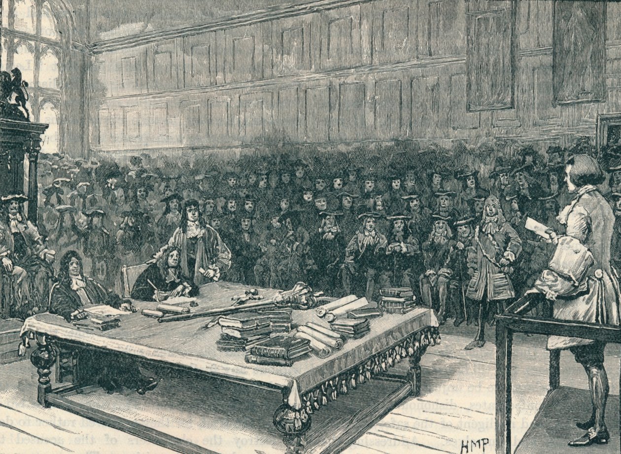 Kapitan Kidd przed Izbą Gmin, 1700 1905 autorstwa Unbekannt