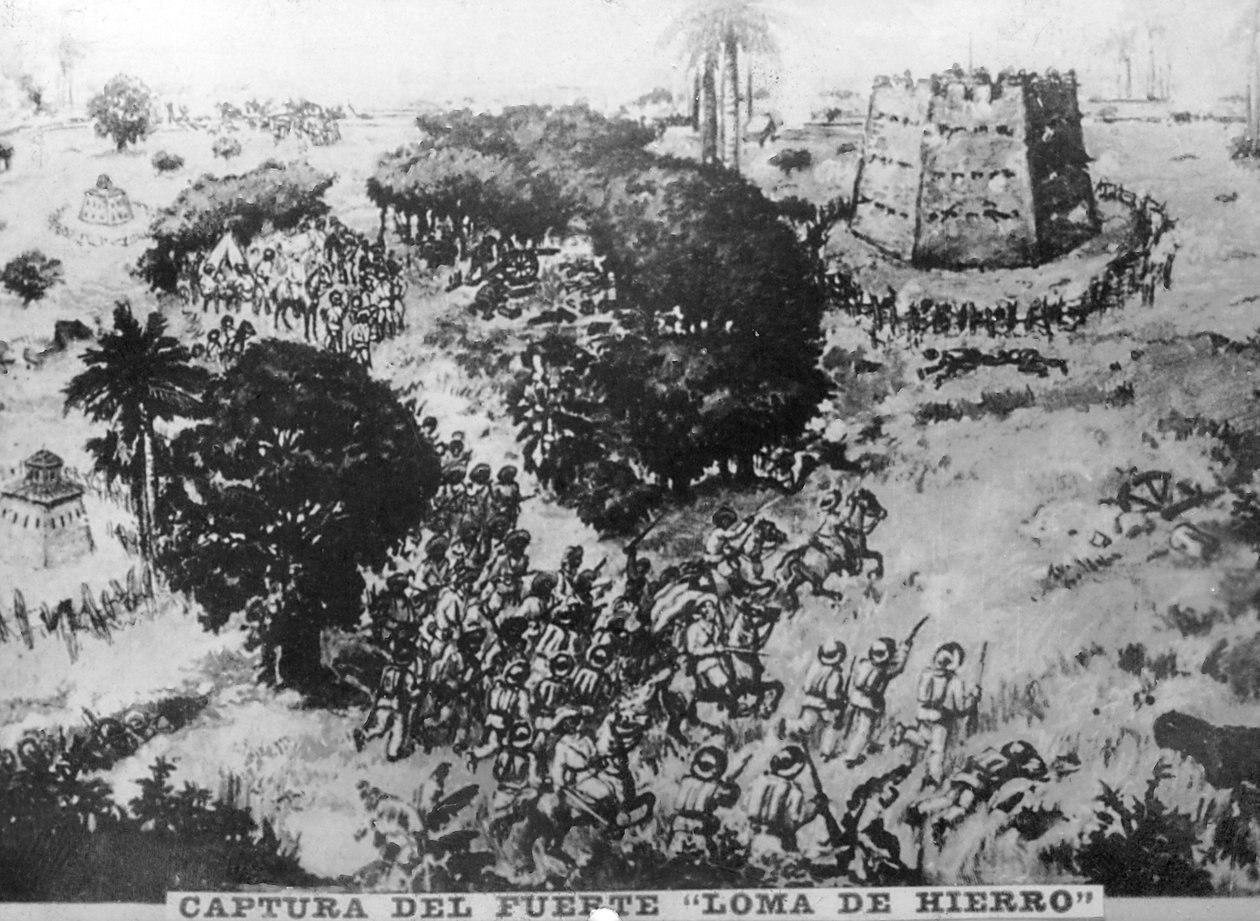 Zdobycie Fort de la Loma 1896, 1910 autorstwa Unbekannt