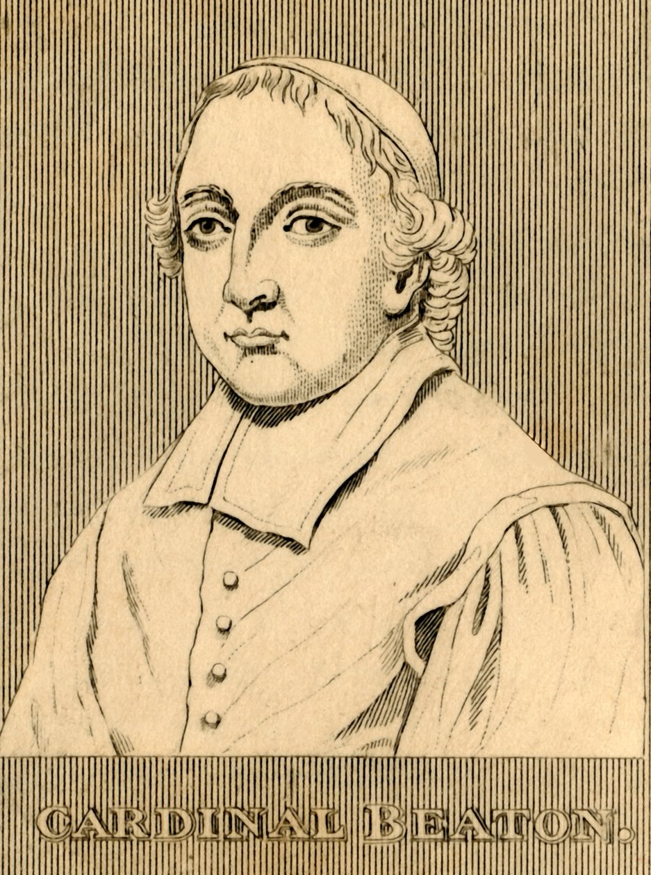 Kardynał Beaton, 1494-1546, 1830. autorstwa Unbekannt