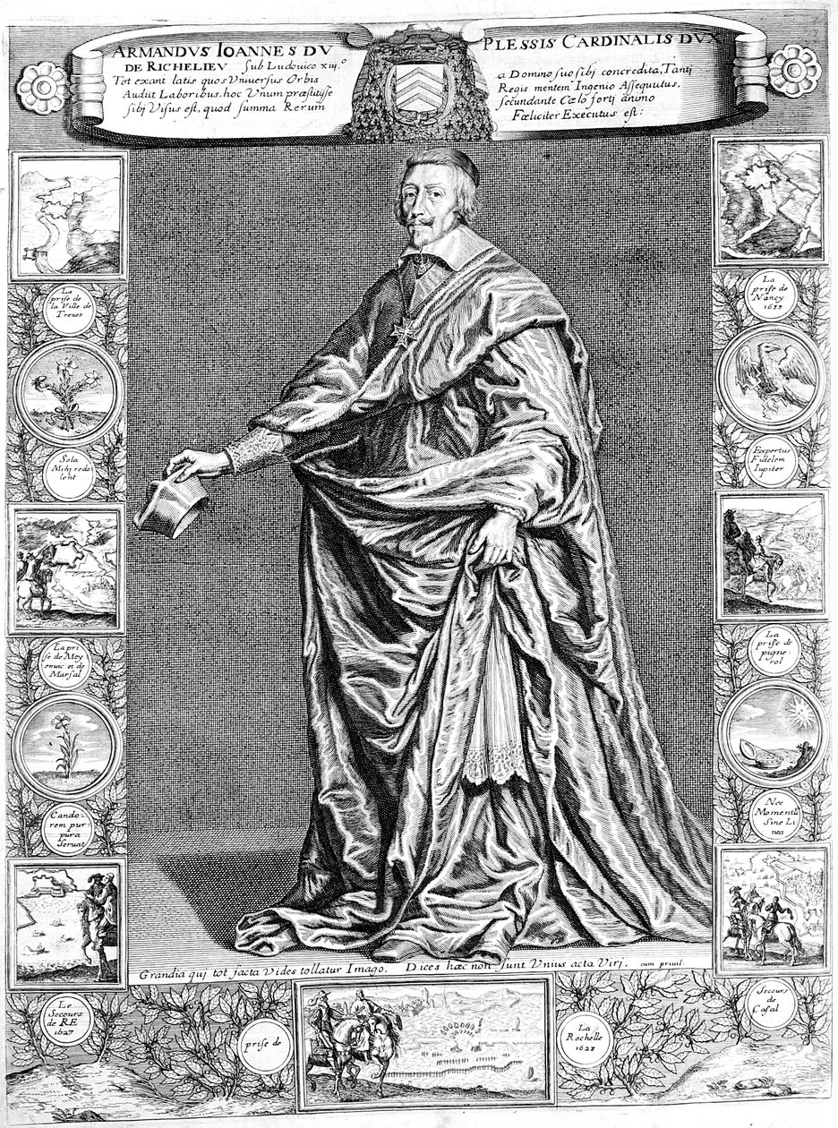 Kardynał Richelieu, ok. 1637, XVIII w. autorstwa Unbekannt