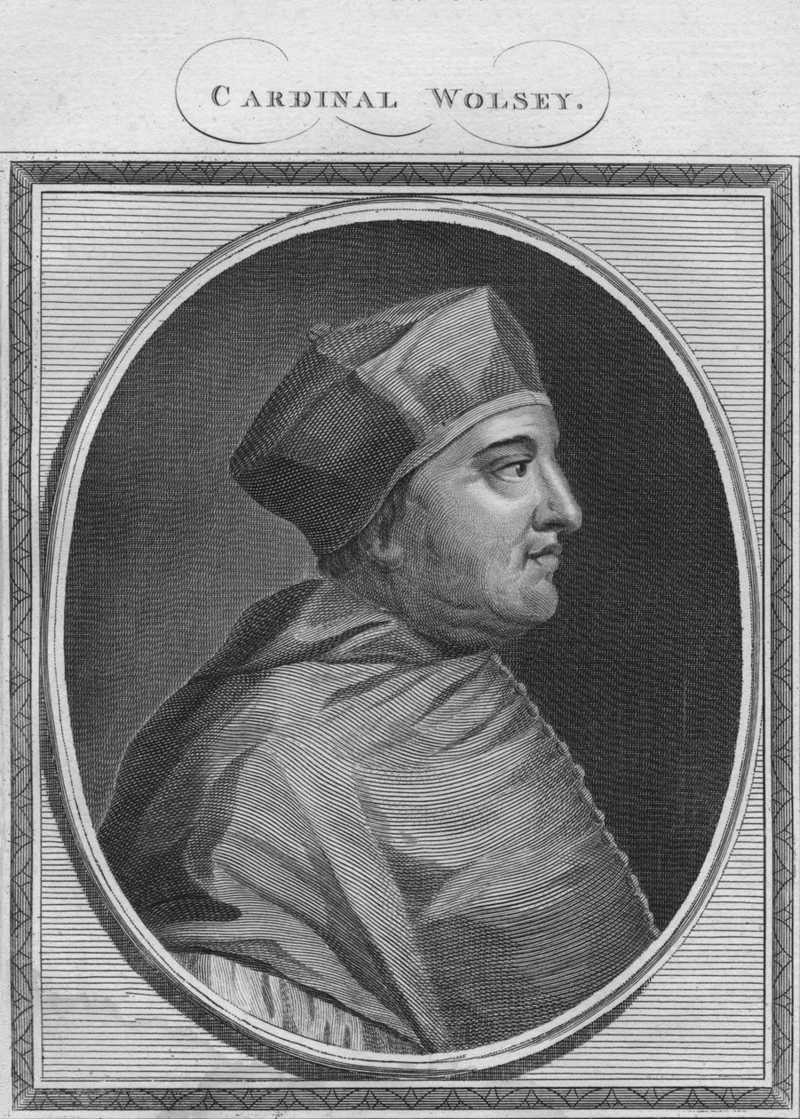 Kardynał Wolsey, 1785. autorstwa Unbekannt